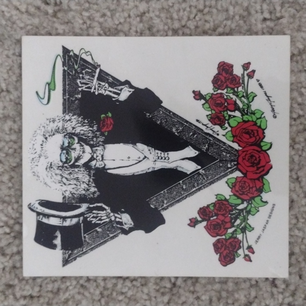 Grateful dead sticker vintage